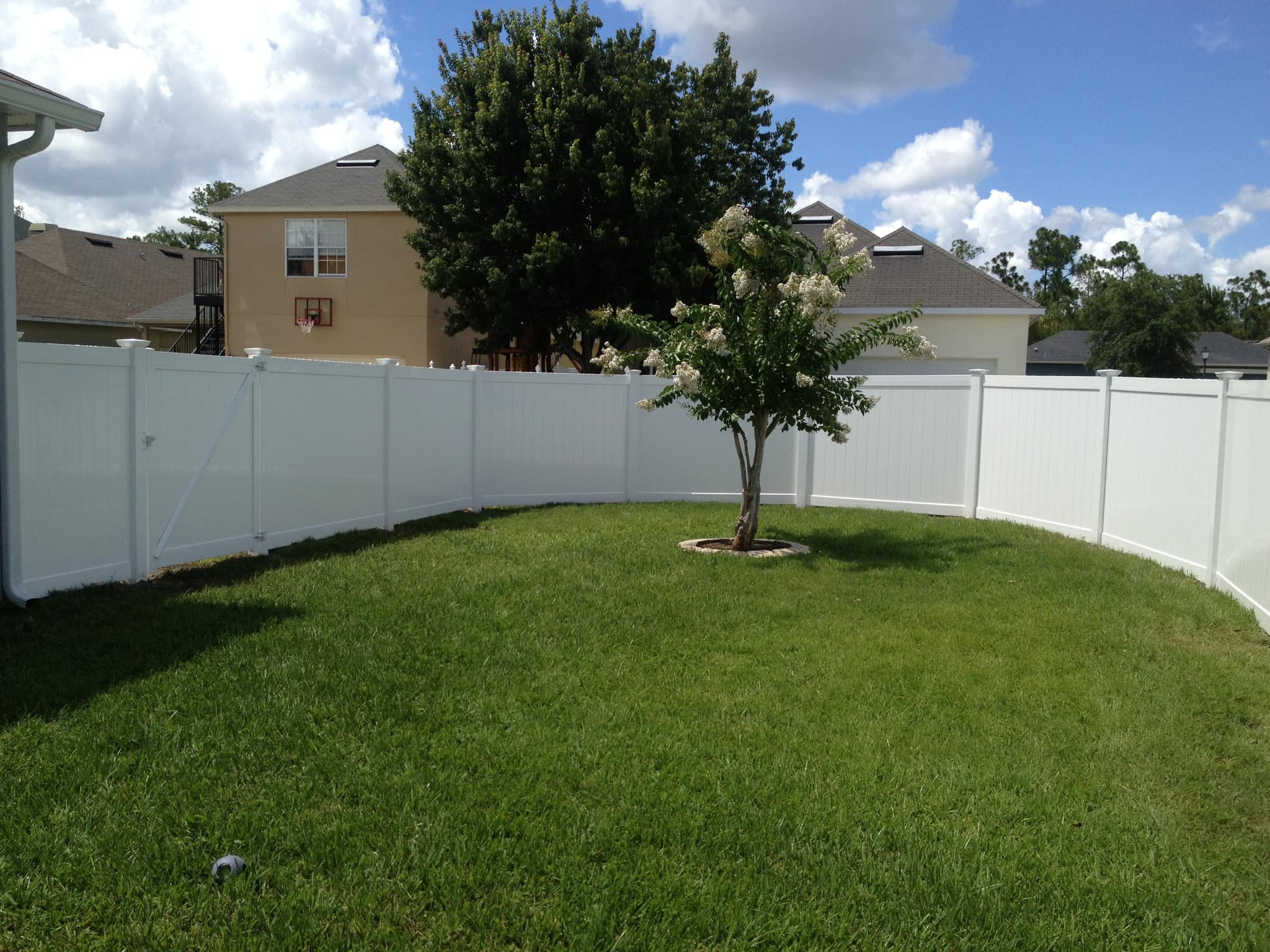 Vinyl Fence