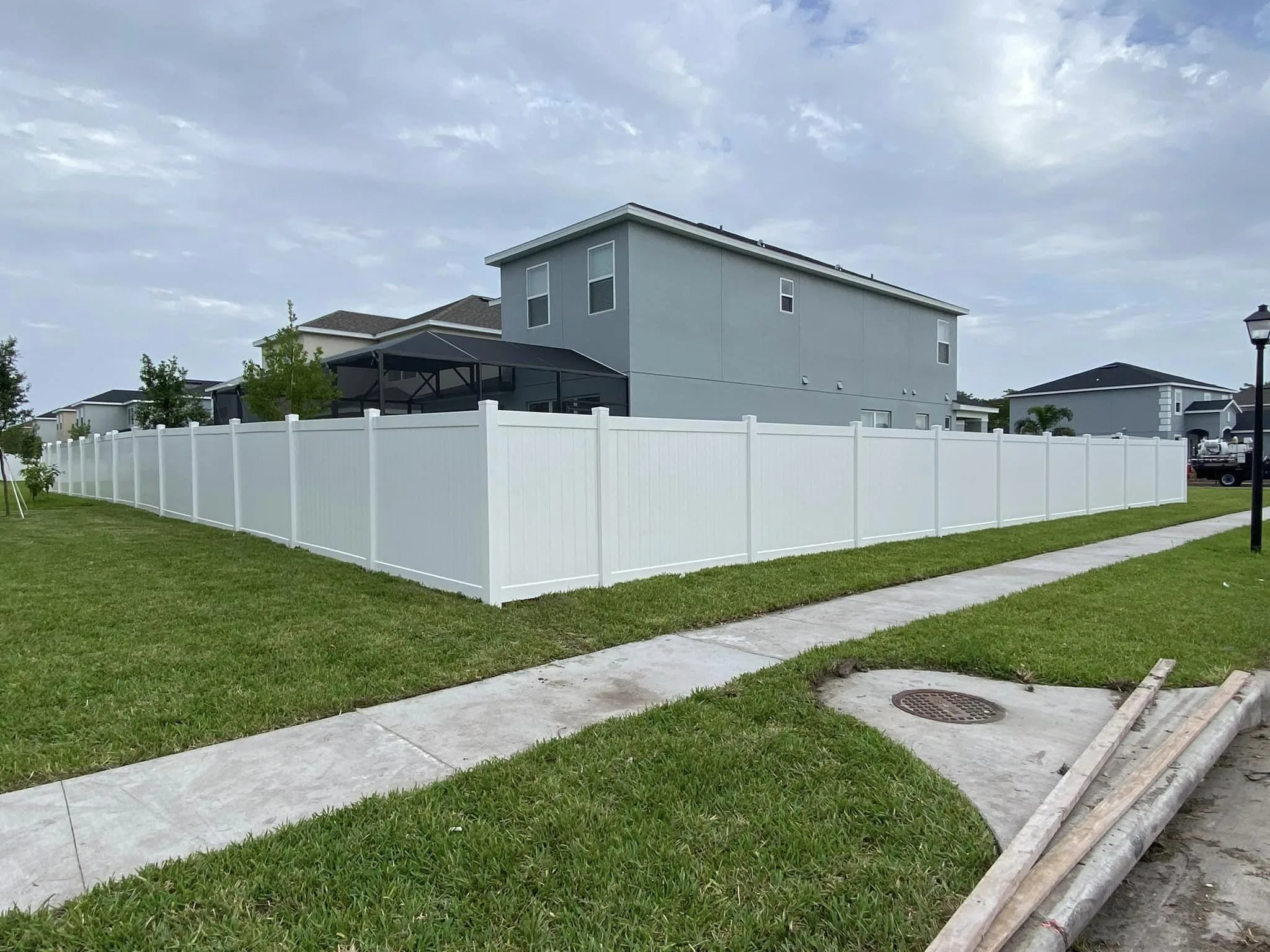 Vinyl Fence