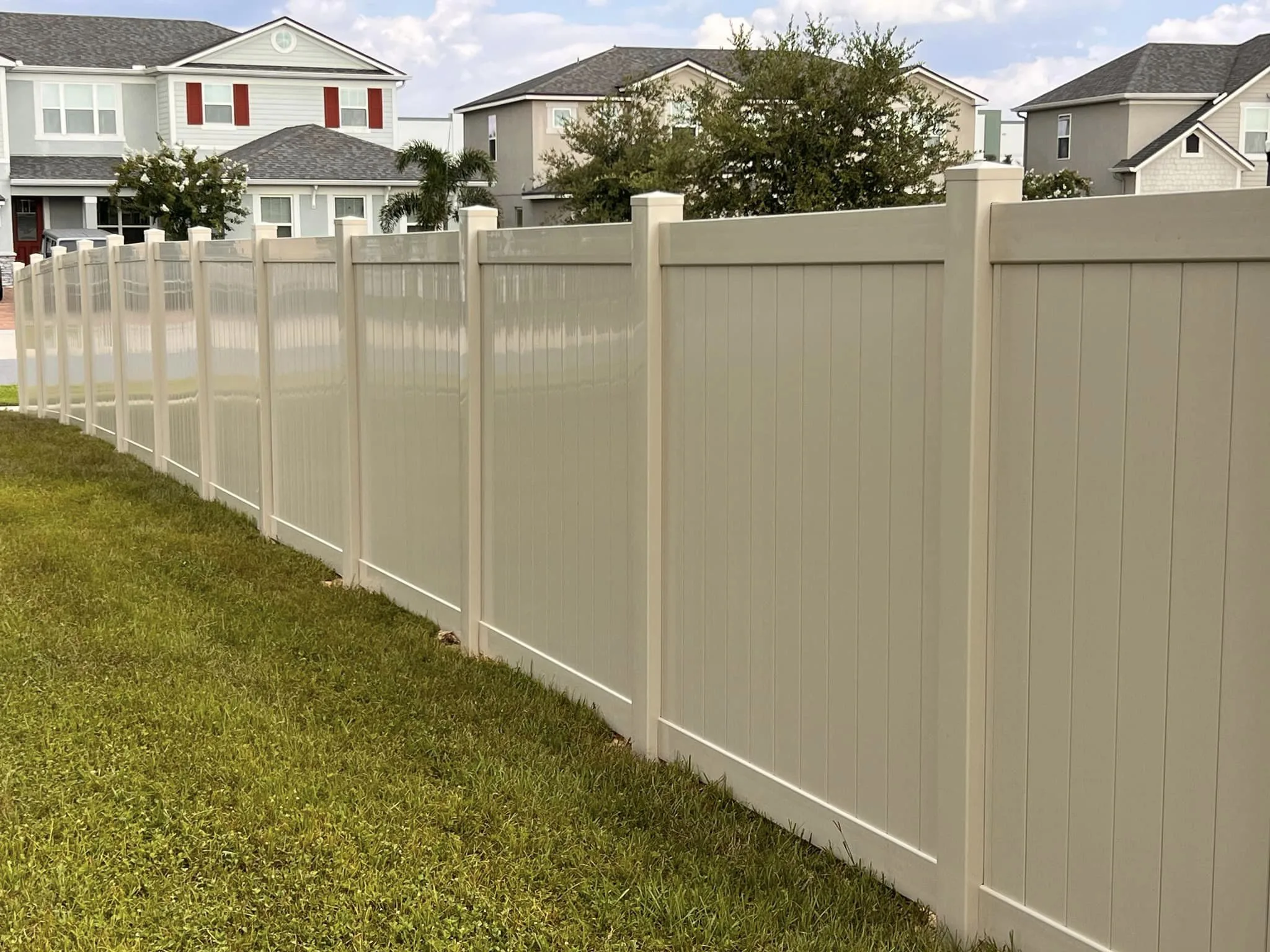 Vinyl Fence