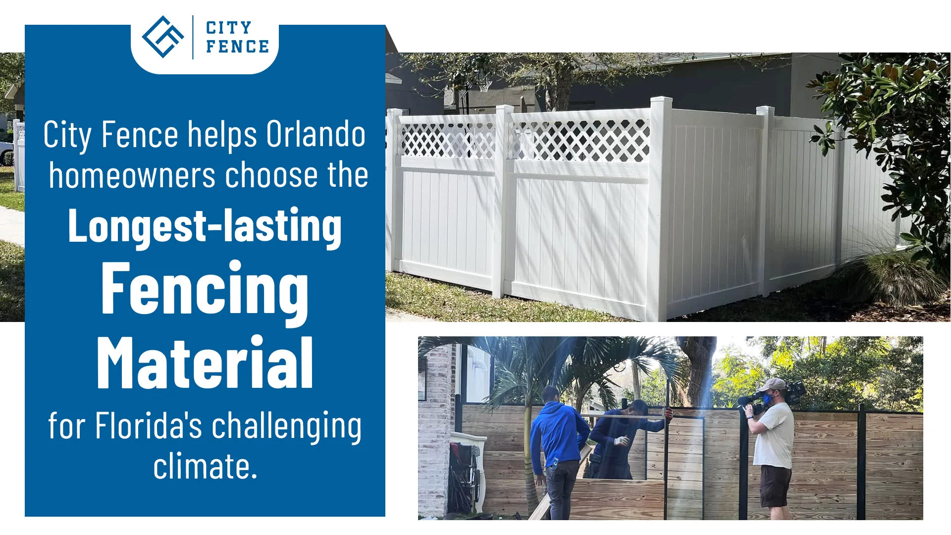 Vinyl Fence Installation in Orlando vs Other Fence Materials: Which Lasts Longest?